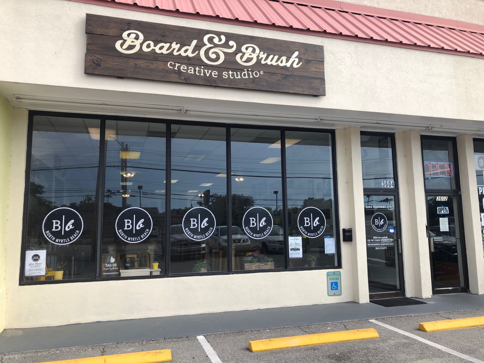 Board and Brush storefront